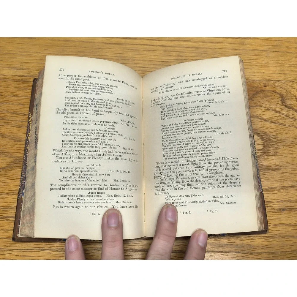 1862 The Works of The Right Honourable Joseph Addison Complete‎ Set Of 6